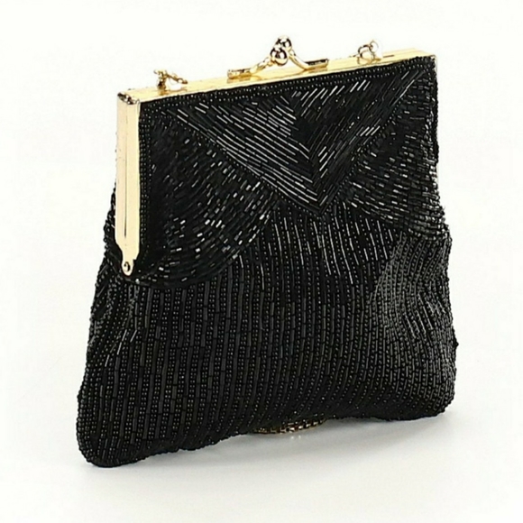 Vintage LA REGALE Beaded Purse - Picture 3 of 6